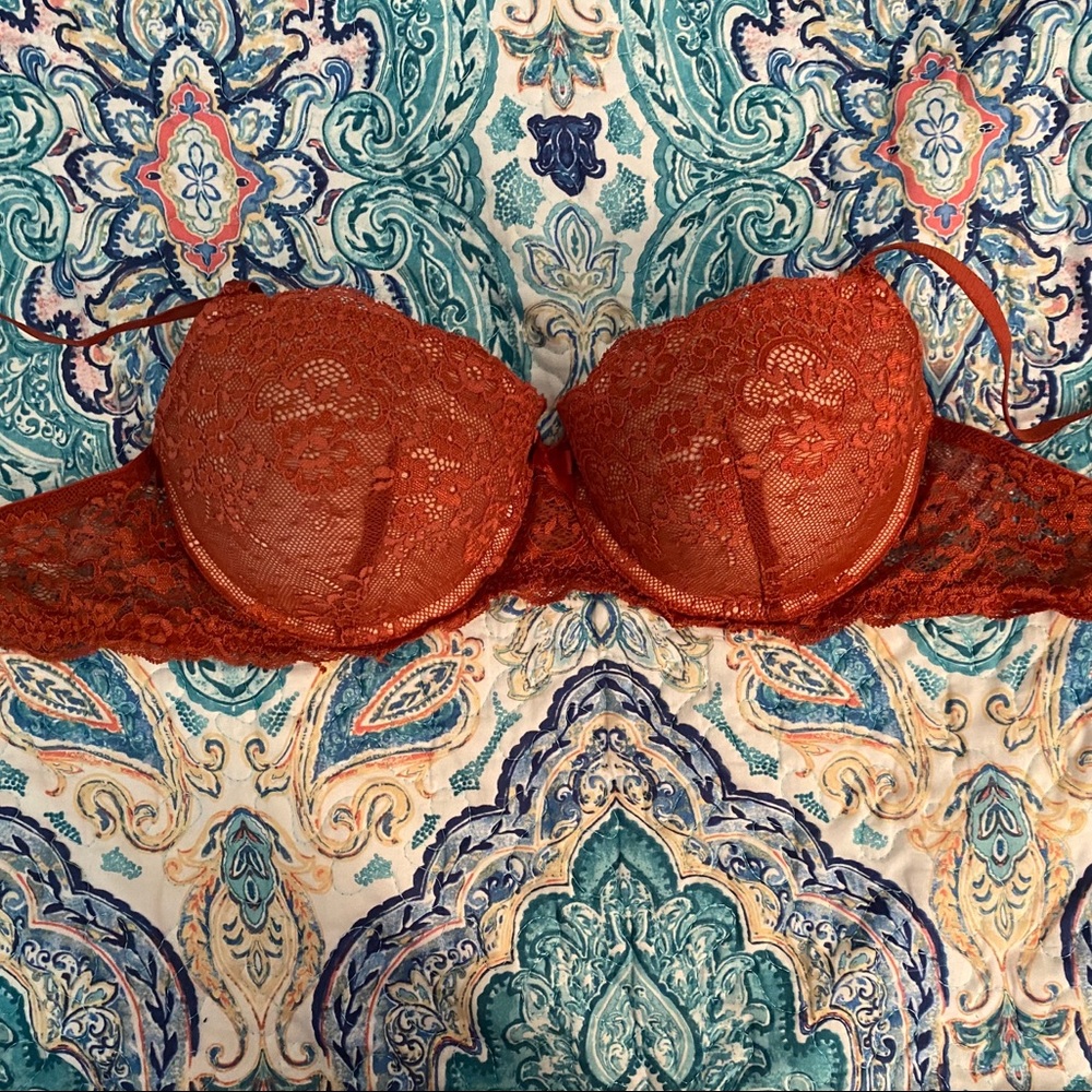 Lace push up bra.